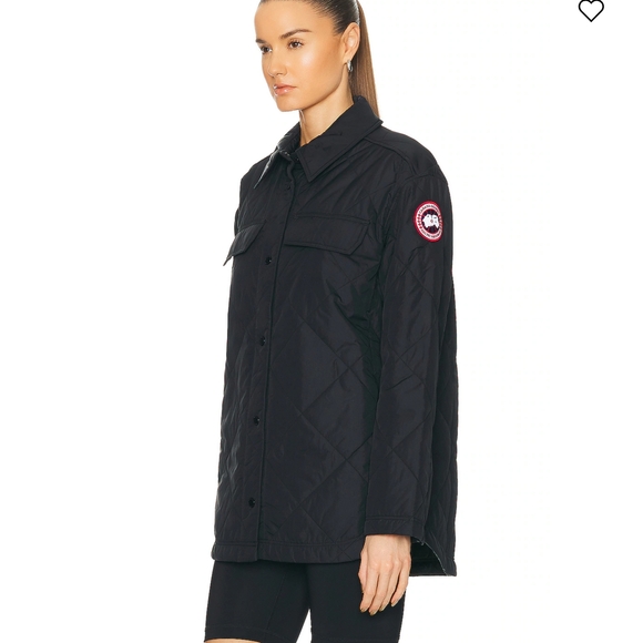 Canada Goose Women's Albany Quilted Shirt Jacket Size Xs New With Tags - Picture 1 of 8